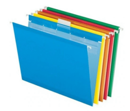 AMEST Suspension Hanging File – Foolscap “FS” Size (Red Color)