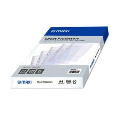 MAXI SHEET CLEAR PROTECTOR 60MIC